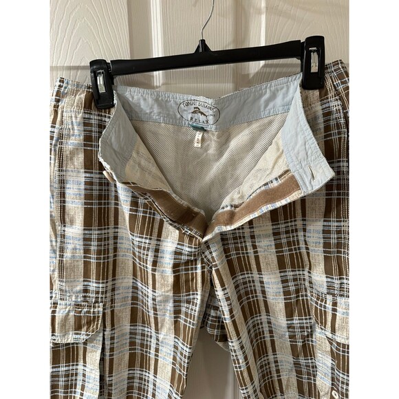 Tommy Bahama Size 32 Multi Color Plaid Bathing Suit Trunks Men's - Picture 1 of 3